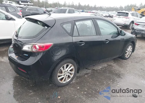 2013 Mazda Mazda3 I Touring from USA, damaged, VIN JM1BL1LP1D1766074